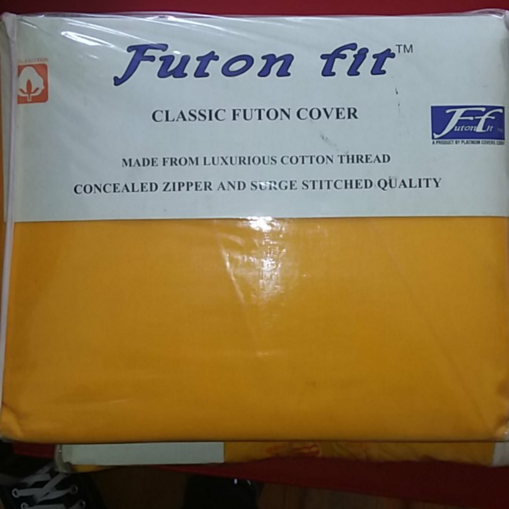 COPY - Yellow futon cover nwt